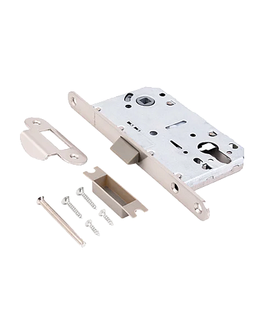 Замки Замок CODE DECO 5300P CYL NIS никель под цилиндр пластиковый язычок 